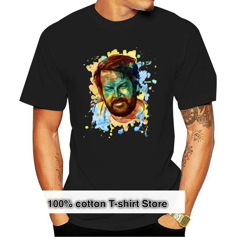 Bud Spencer The Power Of Color Men's / Women's T Shirt Fashion O-Neck Top Quality Cotton Casual Men T Shirts Tees Streetwear
Bud Spencer The Power Of Color Men's / Women's T Shirt Fashion O-Neck Top Quality Cotton Casual Men T Shirts Tees Streetwear