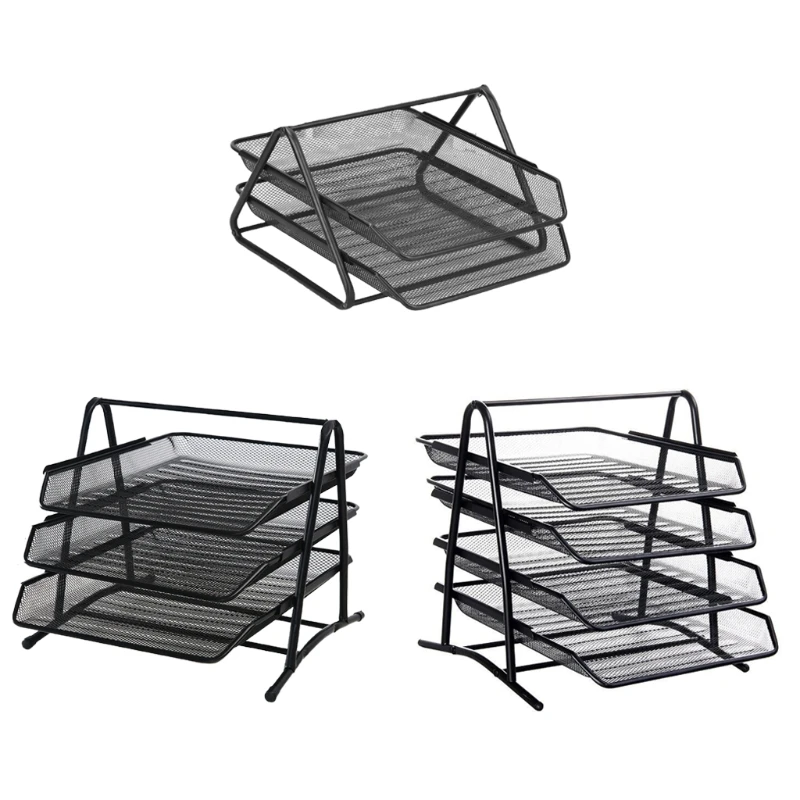 2/3/4 Tier Metal Mesh Document Rack File Letter Book Tray Shelf for Carrier Storage Holder Home Office Desk
2/3/4 Tier Metal Mesh Document Rack File Letter Book Tray Shelf for Carrier Storage Holder Home Office Desk