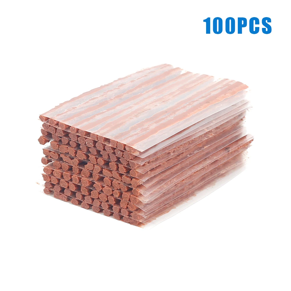 100Pcs Tire Repair Strips 6mm/3.5mm Car Motorcycle Bike Tyre Repairing Strips Tools Puncture Tire Glue Strips Car Accessories
100Pcs Tire Repair Strips 6mm/3.5mm Car Motorcycle Bike Tyre Repairing Strips Tools Puncture Tire Glue Strips Car Accessories