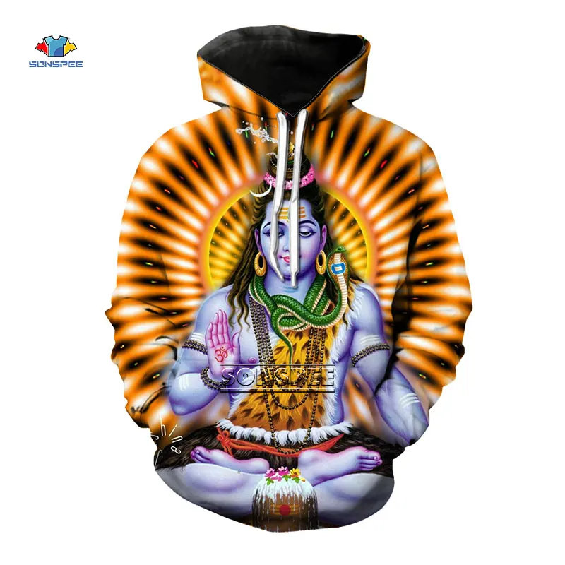 SONSPEE 3D Print God of Destruction Shiva Hoody India Men Women Belief Long Sleeve Tracksuit Fashion Casual Hooded Pullover Coat
SONSPEE 3D Print God of Destruction Shiva Hoody India Men Women Belief Long Sleeve Tracksuit Fashion Casual Hooded Pullover Coat