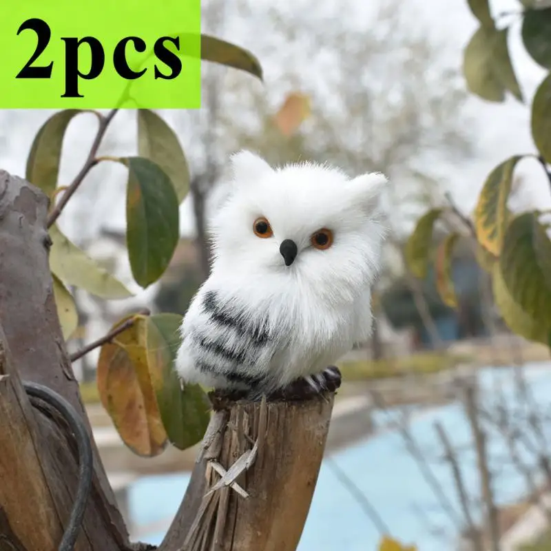 2pcs Artificial Owl Model Simulation Animal Handicraft Creative Miniature Plush Toy Kids Gift Plastic Ornaments Garden Decor
2pcs Artificial Owl Model Simulation Animal Handicraft Creative Miniature Plush Toy Kids Gift Plastic Ornaments Garden Decor