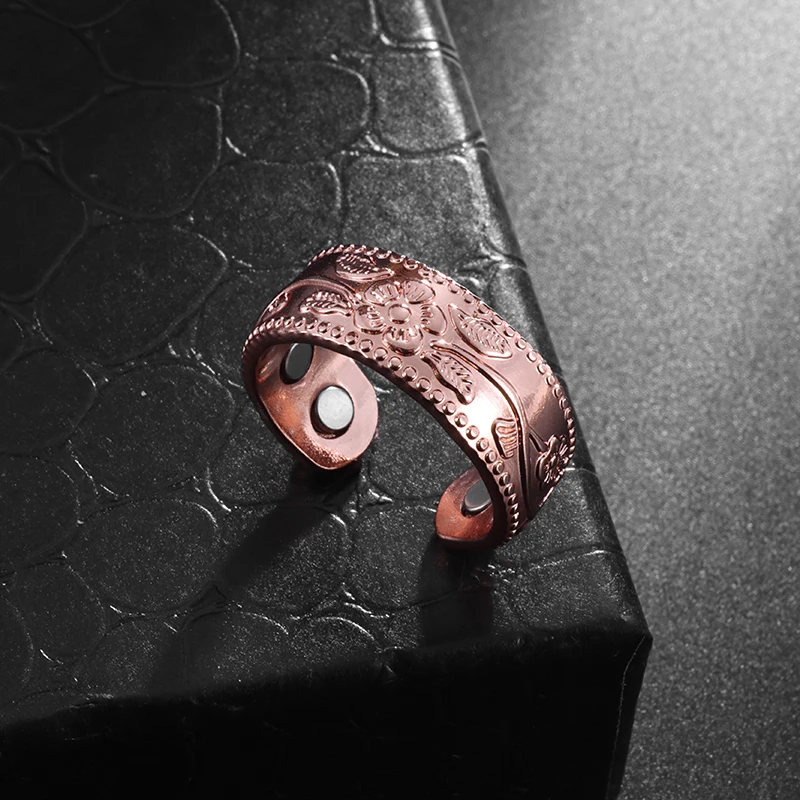 Non-fading Copper Ring Personality Classic Men and Women Stylish Brick Design Classic Cube Magnetic Adjustable Open Ring
Non-fading Copper Ring Personality Classic Men and Women Stylish Brick Design Classic Cube Magnetic Adjustable Open Ring