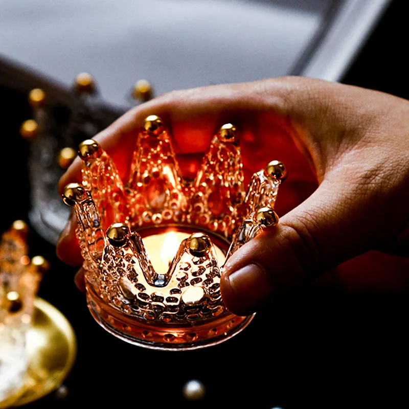 Nordic Crystal Crown Glass Ashtray Romantic Candle Holder Creative Desktop Jewelry Rack Tray Storage Box Decorative Ornaments
Nordic Crystal Crown Glass Ashtray Romantic Candle Holder Creative Desktop Jewelry Rack Tray Storage Box Decorative Ornaments