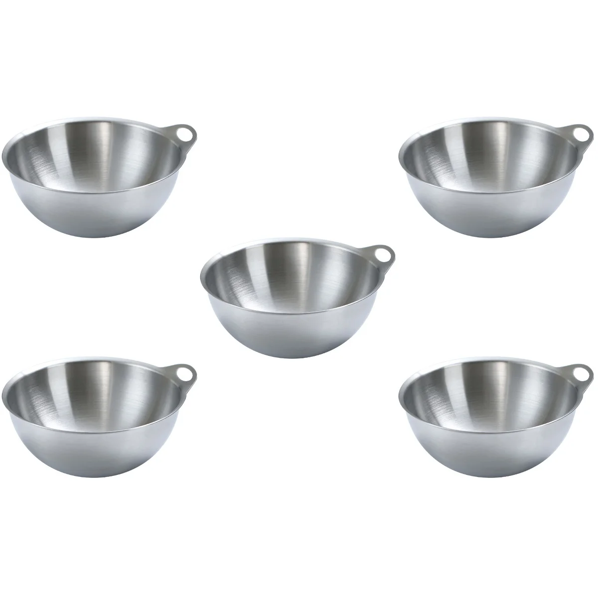 5x Daily Use Reusable Stainless Steel Mixing Bowl Dessert Bowl Stainless Bowl for Home Fruit Daily Salad 
5x Daily Use Reusable Stainless Steel Mixing Bowl Dessert Bowl Stainless Bowl for Home Fruit Daily Salad