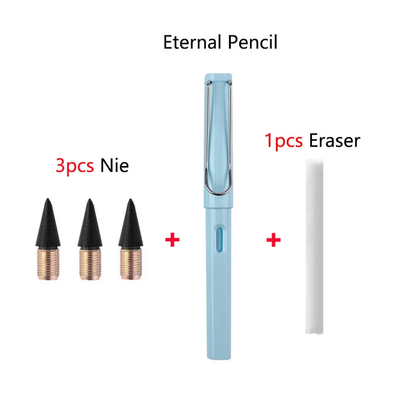 5pcs/Set Eternal Pencil Unlimited Writing Pen Magic Pencils Papeleria Kawaii Stationery Kids Teacher Gift School Art Supplies 
5pcs/Set Eternal Pencil Unlimited Writing Pen Magic Pencils Papeleria Kawaii Stationery Kids Teacher Gift School Art Supplies