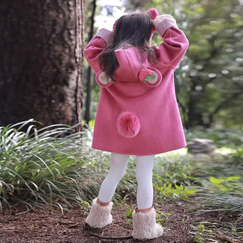 Cartoon Disney Lotso Hoodies for Girl Kawaii Cartoon Winter Intensification Warm Children's Clothing Top Coat Christmas Costume
Cartoon Disney Lotso Hoodies for Girl Kawaii Cartoon Winter Intensification Warm Children's Clothing Top Coat Christmas Costume