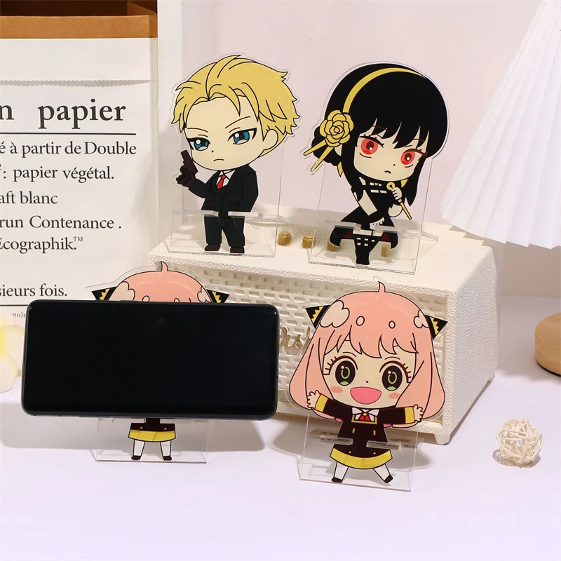 Anime Spy X Family Phone Holder Stand Cute Cartoon Figure Anya Forger for IPhone Huawei Redmi Bracket Desktop Ornament Fans Gift
Anime Spy X Family Phone Holder Stand Cute Cartoon Figure Anya Forger for IPhone Huawei Redmi Bracket Desktop Ornament Fans Gift