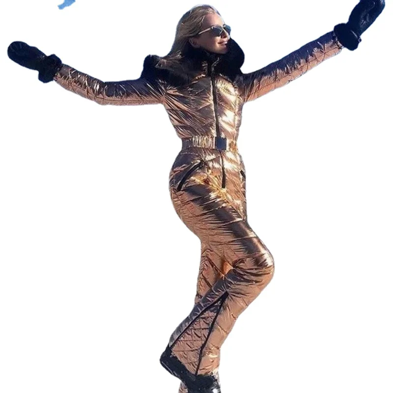 Ski Suit Hooded with Fur Collar Warm-Keeping Cotton Clothing Cotton-Padded Clothes Pants Jumpsuit
Ski Suit Hooded with Fur Collar Warm-Keeping Cotton Clothing Cotton-Padded Clothes Pants Jumpsuit