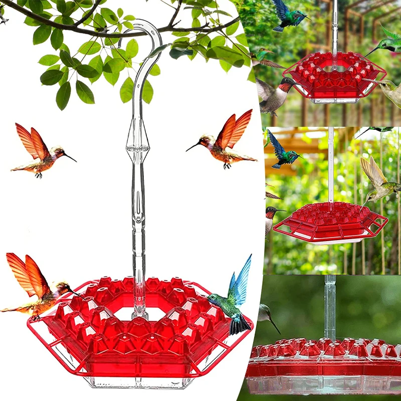 Hanging Bird Feeder Hexagonal Hummingbird Feeders With Hook Unique Filling System Feeding Stations Bird Drinker Feeder Garden
Hanging Bird Feeder Hexagonal Hummingbird Feeders With Hook Unique Filling System Feeding Stations Bird Drinker Feeder Garden