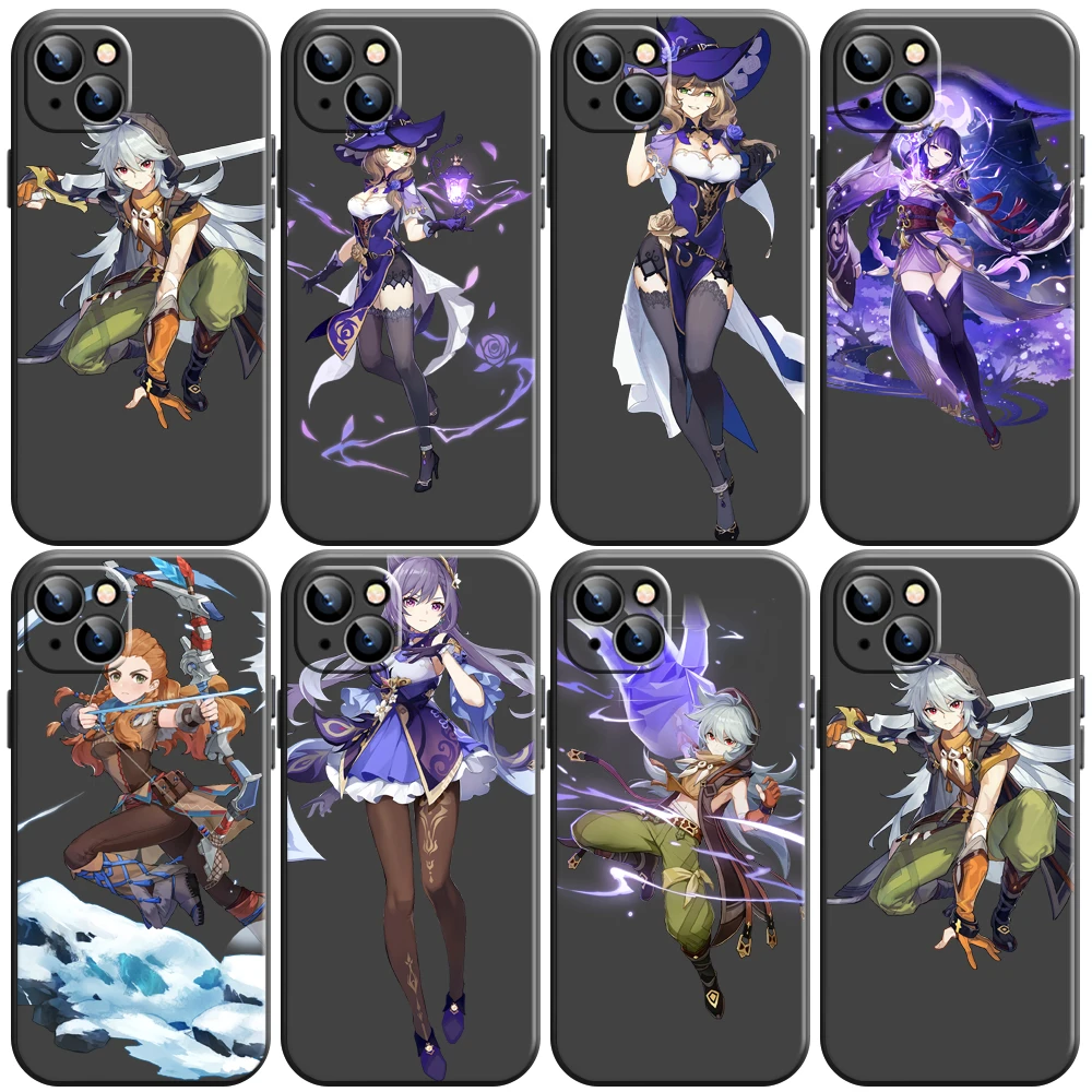 Genshin Impact Project Game Phone Case For iPhone 11 13 12 Pro Max 12 13 Mini X XS XR MAX SE 6 7 8 Plus Black Liquid Silicon
Genshin Impact Project Game Phone Case For iPhone 11 13 12 Pro Max 12 13 Mini X XS XR MAX SE 6 7 8 Plus Black Liquid Silicon