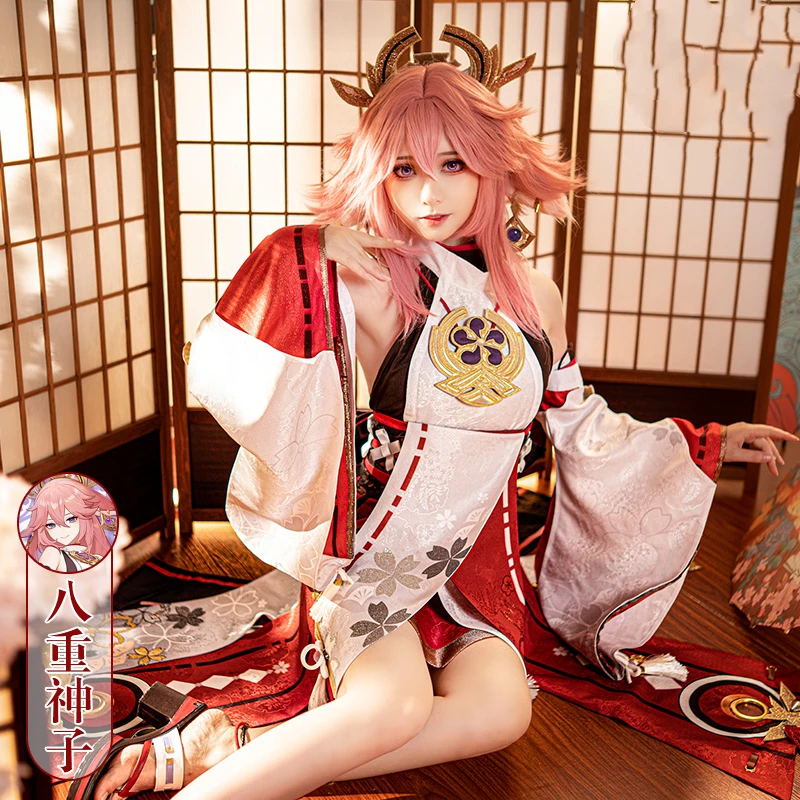 Anime Game Genshin Impact Yae Miko Battle Outfit Cute Dress Party Uniform Cosplay Costume Halloween Women Free Shipping 2022 New 
Anime Game Genshin Impact Yae Miko Battle Outfit Cute Dress Party Uniform Cosplay Costume Halloween Women Free Shipping 2022 New