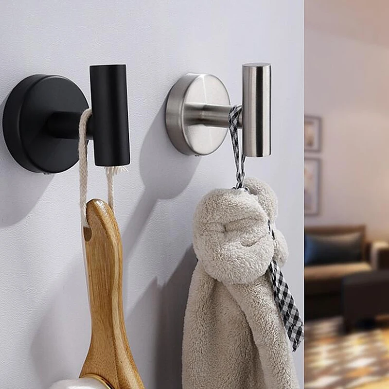 1Pcs Stainless Steel Silver Bathroom Hardware Set Towel Rack Toilet Paper Holder Towel Bar Hook Bathroom Accessories
1Pcs Stainless Steel Silver Bathroom Hardware Set Towel Rack Toilet Paper Holder Towel Bar Hook Bathroom Accessories