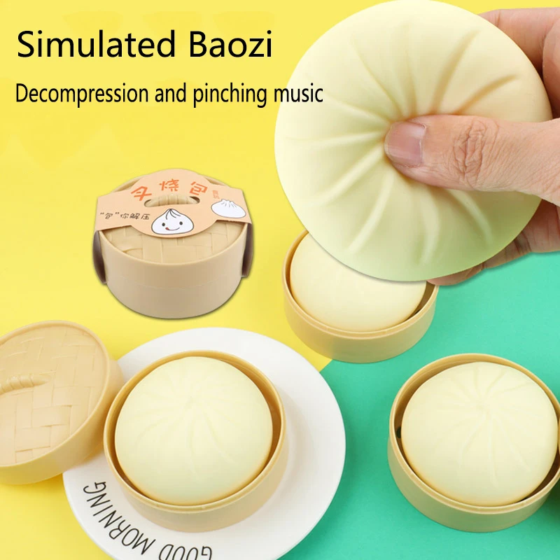 Large Sized Imitation Stuffed Buns Vent Pinch Music Toys Slow Rebound Cha Siu Bao Spoof Xiaolongbao Decompression Toys
Large Sized Imitation Stuffed Buns Vent Pinch Music Toys Slow Rebound Cha Siu Bao Spoof Xiaolongbao Decompression Toys