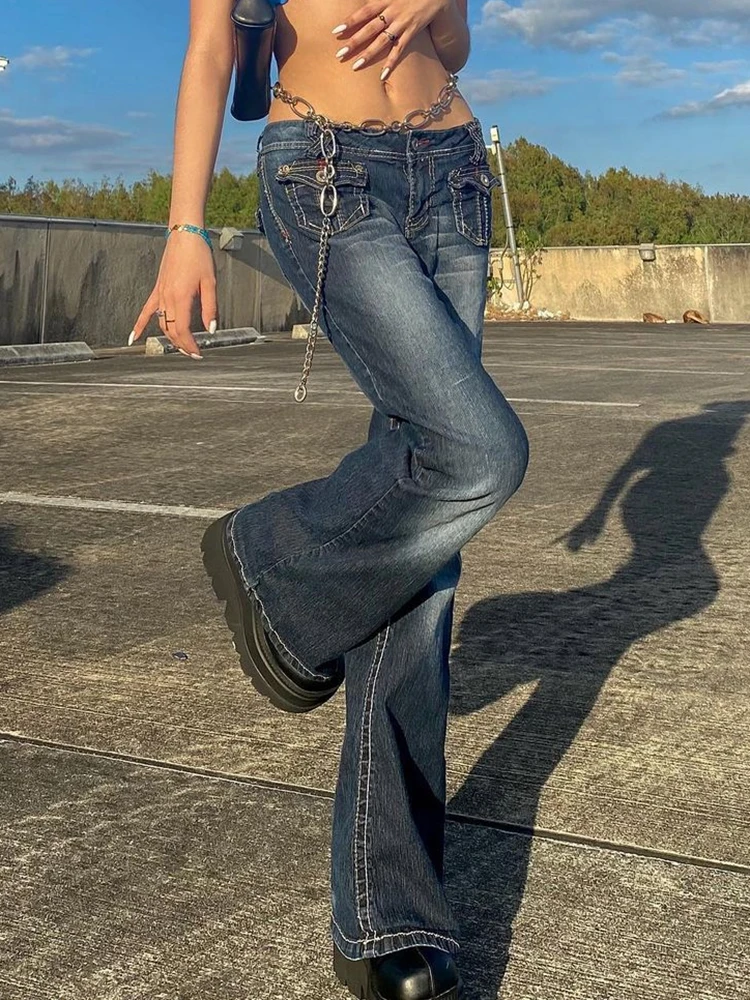 Y2k Jeans Low Rise Women Vintage Grunge 90S Pants High Waist Casual Mom Trousers Punk Kpop Alt Hippie Baggy Cargo Pants
Y2k Jeans Low Rise Women Vintage Grunge 90S Pants High Waist Casual Mom Trousers Punk Kpop Alt Hippie Baggy Cargo Pants