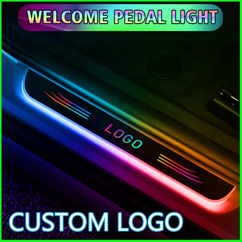 Customized Car Welcome Door illuminated Sill Light Logo Lamp LED Car Scuff Plate Pedal For JEEP DODGE SEAT TESLA OPEL SKODA FORD
Customized Car Welcome Door illuminated Sill Light Logo Lamp LED Car Scuff Plate Pedal For JEEP DODGE SEAT TESLA OPEL SKODA FORD