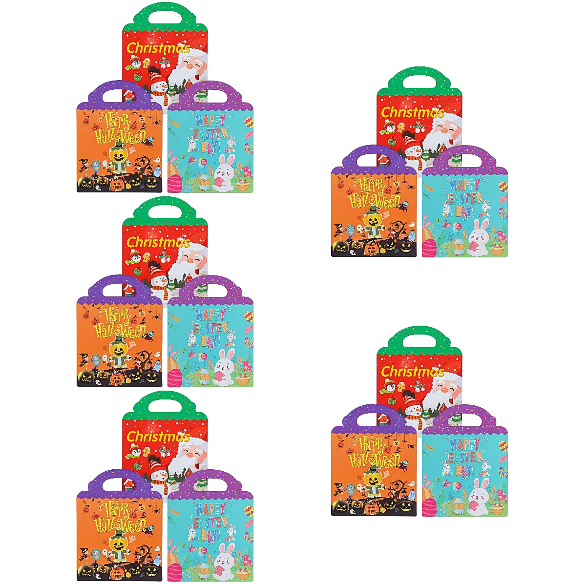 15 Sets Children's Sticker Book DIY Stickers Easter Scene Christmas Kids Education Reusable Books Playthings
15 Sets Children's Sticker Book DIY Stickers Easter Scene Christmas Kids Education Reusable Books Playthings