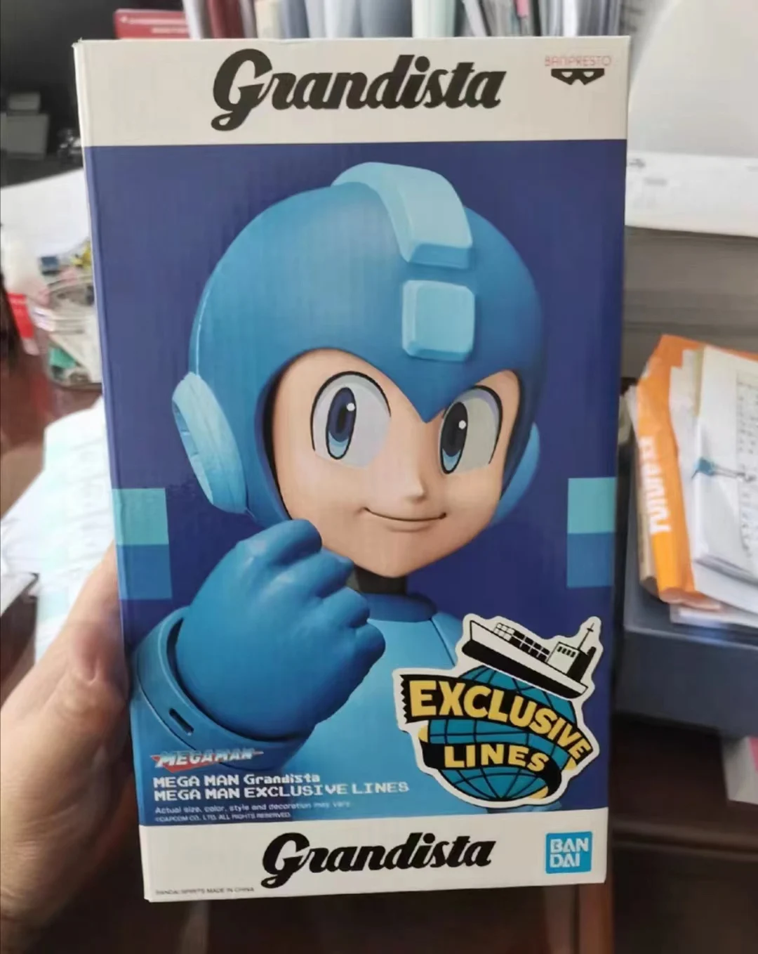 In Stock 100% Original Banpresto Grandista ROA Rockman PVC Action Figure Boxed Model Collection Model Toys for Boys Gift
In Stock 100% Original Banpresto Grandista ROA Rockman PVC Action Figure Boxed Model Collection Model Toys for Boys Gift