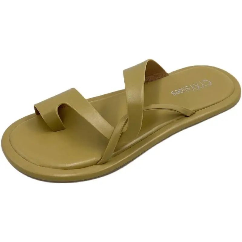Pu Flat Slippers Women Summer 2022 New Fashion Casual Beach Sneaker Women's Room Slippers Women's Flip Flop Designer Shoes Woman
Pu Flat Slippers Women Summer 2022 New Fashion Casual Beach Sneaker Women's Room Slippers Women's Flip Flop Designer Shoes Woman