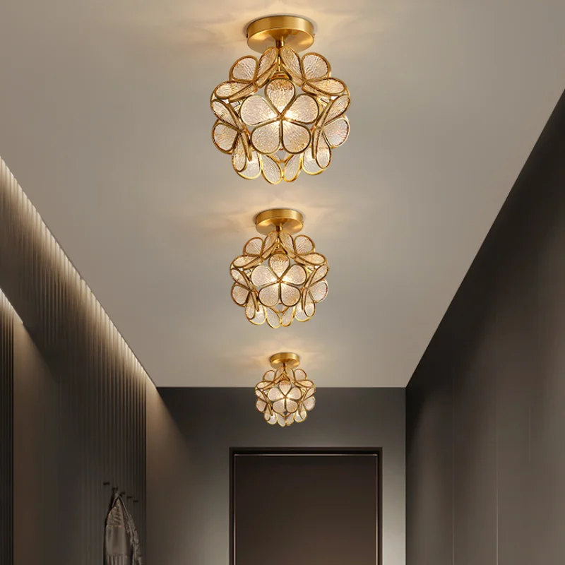 

Chandelier Light Originality Modern Colorful Crystal Creative Pendant Lamp Corridor Bedroom Bedside Entrance Ceiling Home Decor