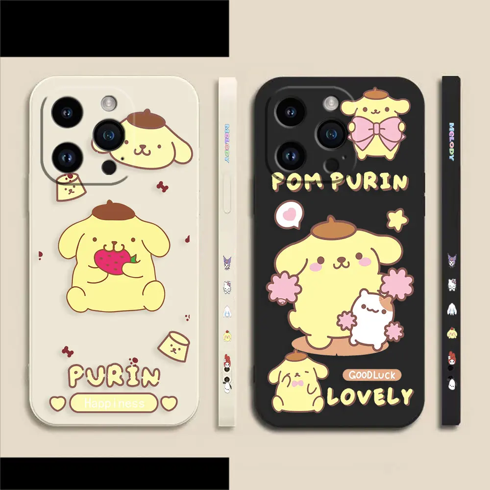 Cartoon PomPomPurin Phone Case For Apple iPhone 14 13 12 11 Pro XS Max Mini X XR SE 7 8 6 6S Plus Colour Liquid Case Funda Shell
Cartoon PomPomPurin Phone Case For Apple iPhone 14 13 12 11 Pro XS Max Mini X XR SE 7 8 6 6S Plus Colour Liquid Case Funda Shell
