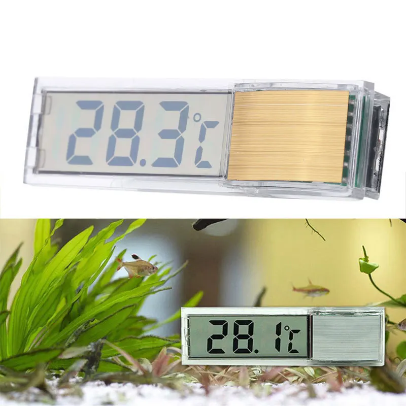 Aquatic Fish Tank Digital Display Wireless Thermometer LK-50 LCD Perspective Fish Tank Electronic Water Temperature Gauge 3D
Aquatic Fish Tank Digital Display Wireless Thermometer LK-50 LCD Perspective Fish Tank Electronic Water Temperature Gauge 3D