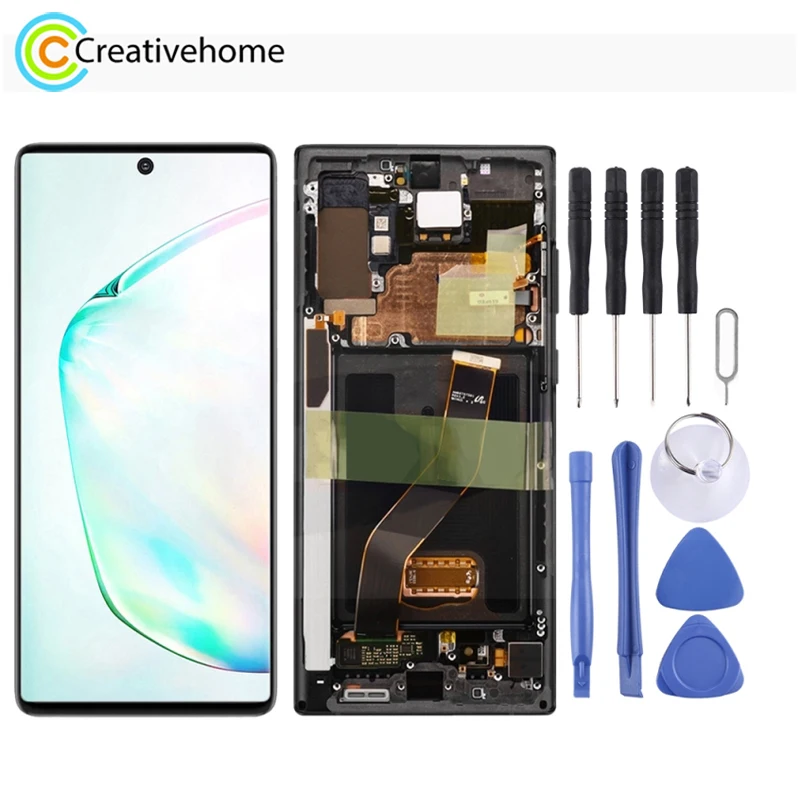 Оригинальный ЖК-экран для Samsung Galaxy Note10 Plus 5G сенсорный экран дисплей дигитайзер полная сборка запасная деталь N975
Оригинальный ЖК-экран для Samsung Galaxy Note10 Plus 5G сенсорный экран дисплей дигитайзер полная сборка запасная деталь N975