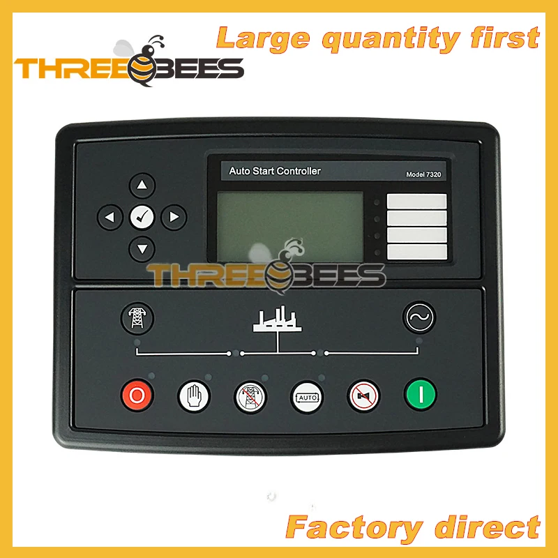 DSE7320 Electronic Auto Start Generator Set AMF Controller DSE 7320 MKII Deepsea Controller Replacement ATS Control Modules
DSE7320 Electronic Auto Start Generator Set AMF Controller DSE 7320 MKII Deepsea Controller Replacement ATS Control Modules