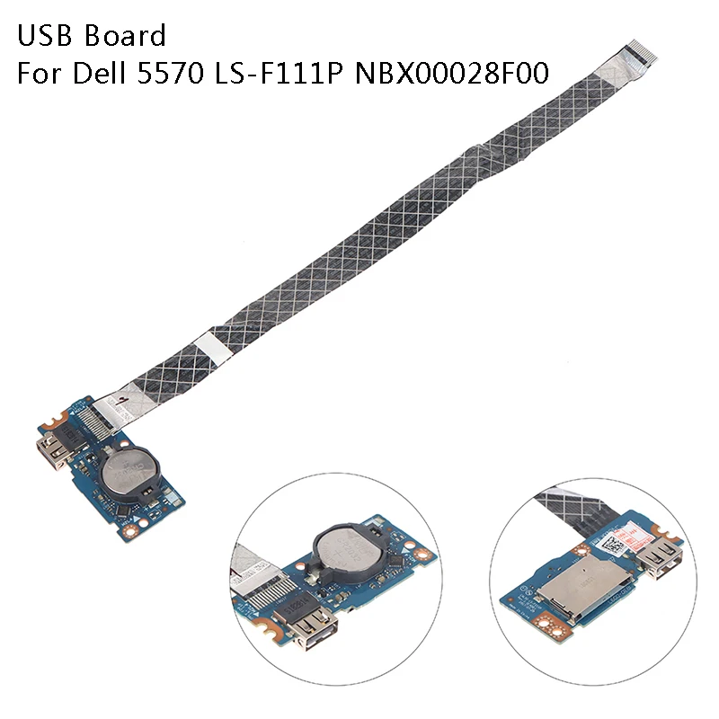 1Pc For Dell 5570 USB Board Fingerprint Board Small Board with Cable LS-F111P NBX00028F00
1Pc For Dell 5570 USB Board Fingerprint Board Small Board with Cable LS-F111P NBX00028F00