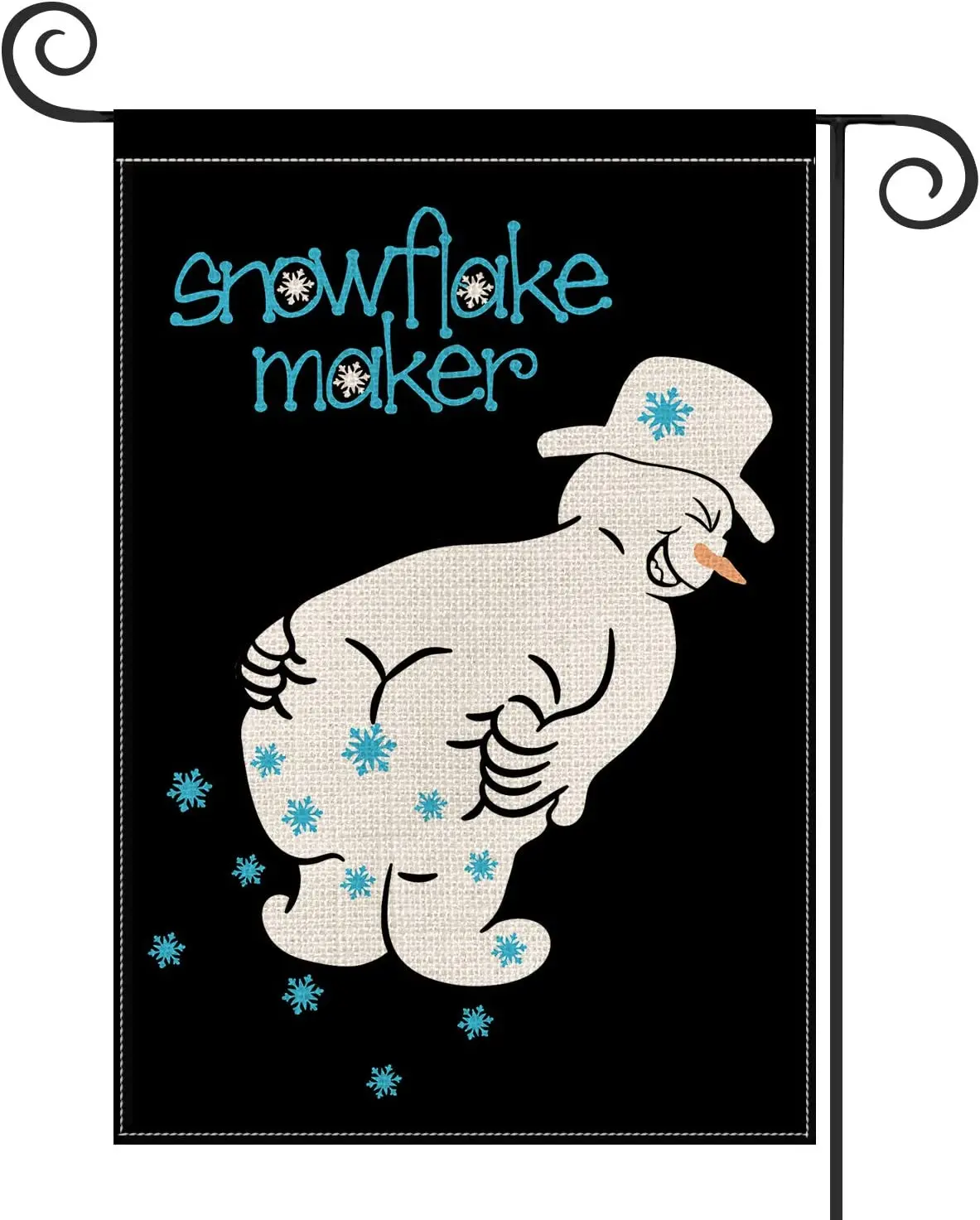 Snowflake Maker Garden Flag Vertical Double Sized Christmas Winter Holiday Snowman Yard Outdoor Decoration 12x18 Inch
Snowflake Maker Garden Flag Vertical Double Sized Christmas Winter Holiday Snowman Yard Outdoor Decoration 12x18 Inch