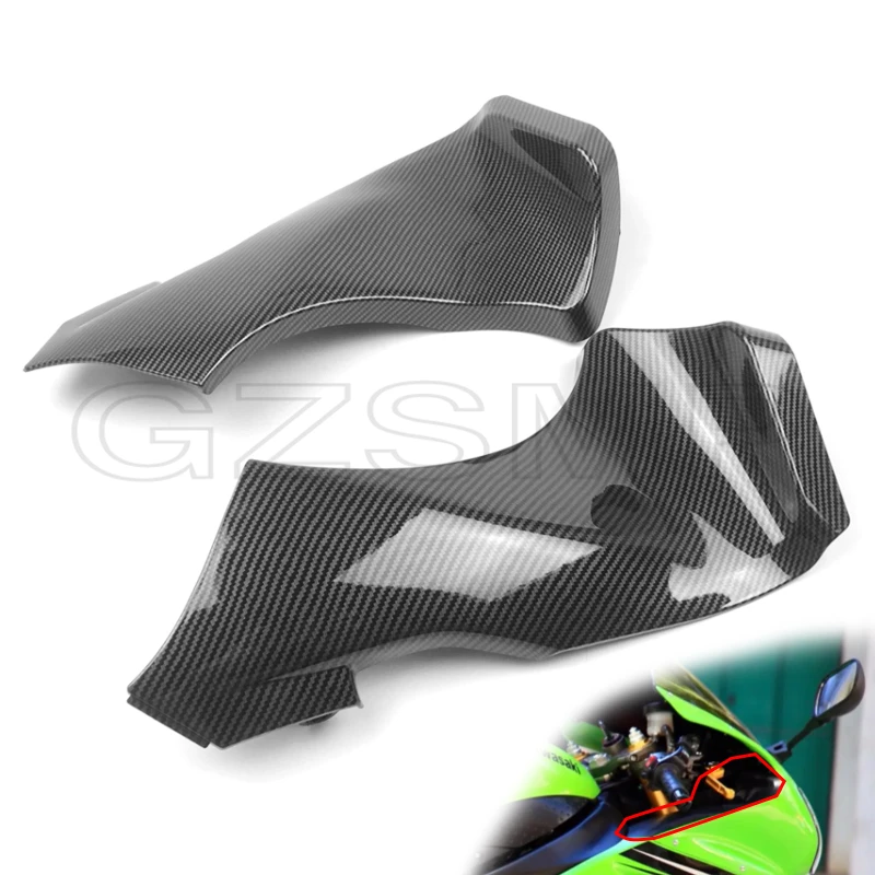 Upper Front Dash Air Intake Cover Carbon Fiber Pattern Fairing Fit for Kawasaki Ninja ZX6R ZX 6R 2005-2006 ZX636
Upper Front Dash Air Intake Cover Carbon Fiber Pattern Fairing Fit for Kawasaki Ninja ZX6R ZX 6R 2005-2006 ZX636