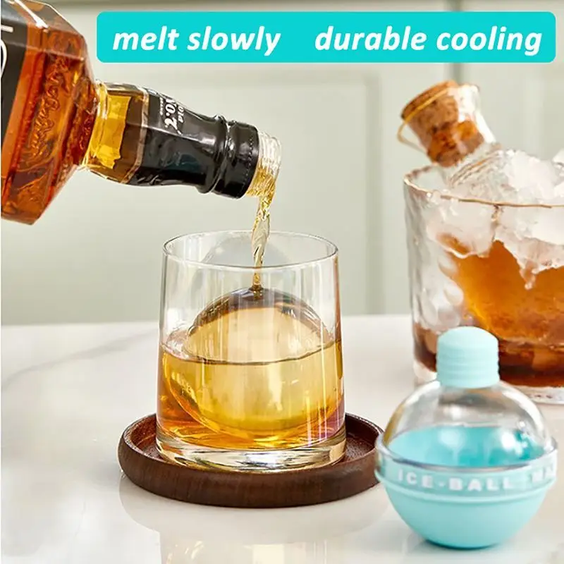 Bulb Ice Ball Maker Mold 6cm Ice Cube Mould Food-Grade Silicone Big Sphere Ice Ball Makers Reusable BPA Free for Whiskey Scotch
Bulb Ice Ball Maker Mold 6cm Ice Cube Mould Food-Grade Silicone Big Sphere Ice Ball Makers Reusable BPA Free for Whiskey Scotch