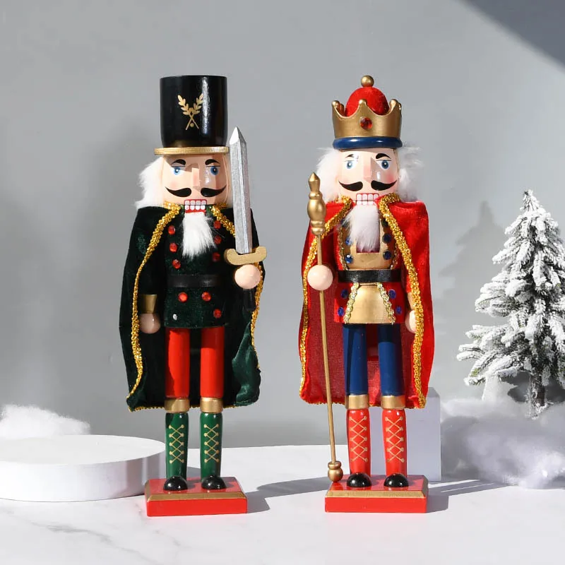 11.4 inch Cape Nutcracker King Nutcracker Puppet Soldier Decoration Fairy Tale Folk Art Handicraft Home Decor Bar Ornaments 2022
11.4 inch Cape Nutcracker King Nutcracker Puppet Soldier Decoration Fairy Tale Folk Art Handicraft Home Decor Bar Ornaments 2022