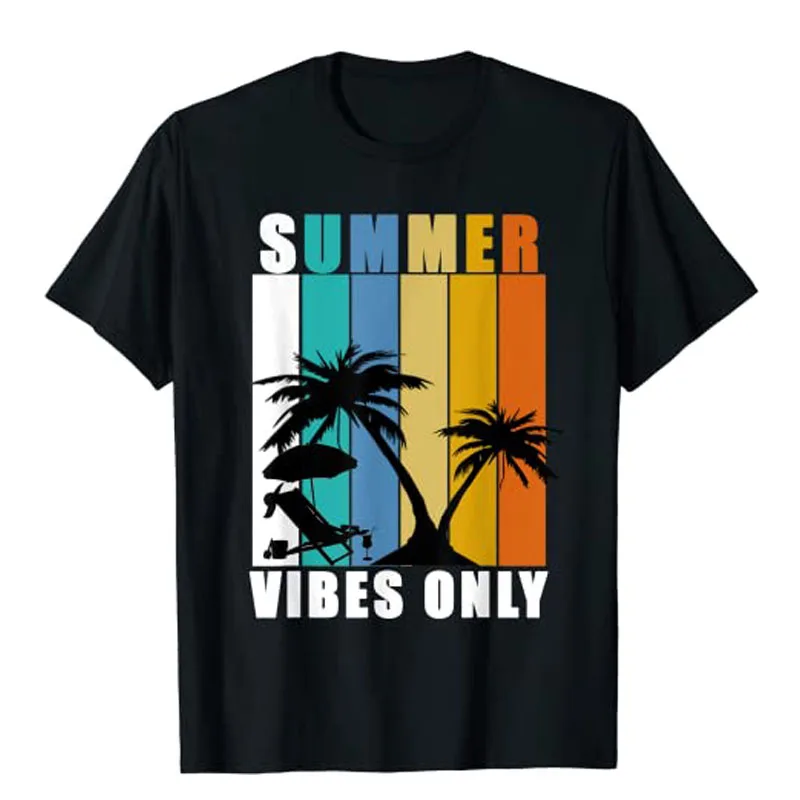 RETRO SUMMER VIBES VINTAGE RAYS TEE BEACHY VIBES T-Shirt Fashion Beach Lover Life Graphic Tee Tops Cotton Short Sleeve Blouses
RETRO SUMMER VIBES VINTAGE RAYS TEE BEACHY VIBES T-Shirt Fashion Beach Lover Life Graphic Tee Tops Cotton Short Sleeve Blouses