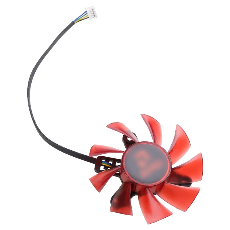 75mm/2.95in Red Cooling Fan DC 12V FD8015U12S 4Pin 12V 0.5A Radiator Replacement for AMDRX570 580 Graphics Card Cooler
75mm/2.95in Red Cooling Fan DC 12V FD8015U12S 4Pin 12V 0.5A Radiator Replacement for AMDRX570 580 Graphics Card Cooler