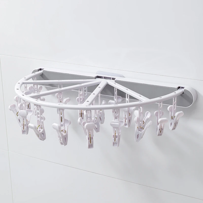 Foldable Clothes Drying Hanger with 24 Removable Clips Multipurpose Waterproof Hanger for Home Bathroom Bedroom Drying Racks
Foldable Clothes Drying Hanger with 24 Removable Clips Multipurpose Waterproof Hanger for Home Bathroom Bedroom Drying Racks