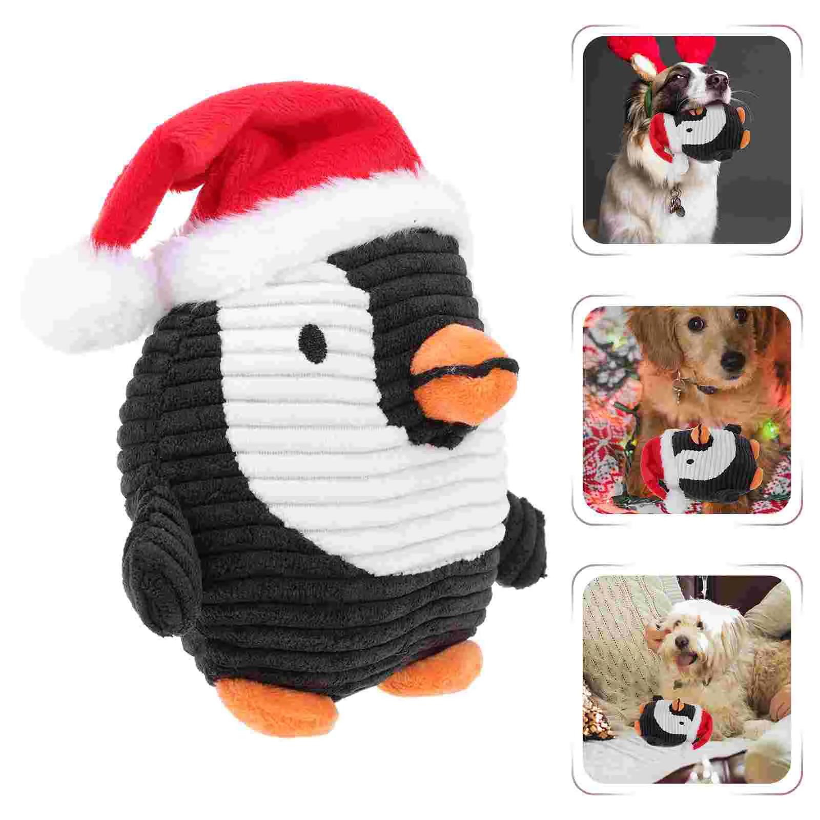 Toy Dog Plush Pet Toys Chew Molar Puppy Christmas Chewing Squeakypenguinteether Plaything Rubber Teething Claus Santa Squeek 
Toy Dog Plush Pet Toys Chew Molar Puppy Christmas Chewing Squeakypenguinteether Plaything Rubber Teething Claus Santa Squeek