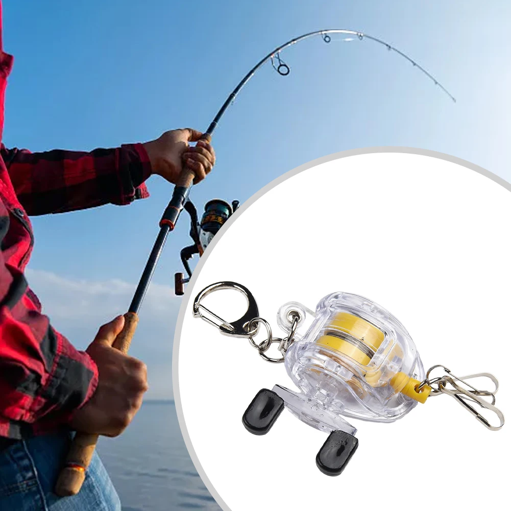 Quick Buckle Key Chain Plastic+steel Wire Portable 48cm Fishing Parts Fishing Tackle Fly Fishing Reel Brand New
Quick Buckle Key Chain Plastic+steel Wire Portable 48cm Fishing Parts Fishing Tackle Fly Fishing Reel Brand New