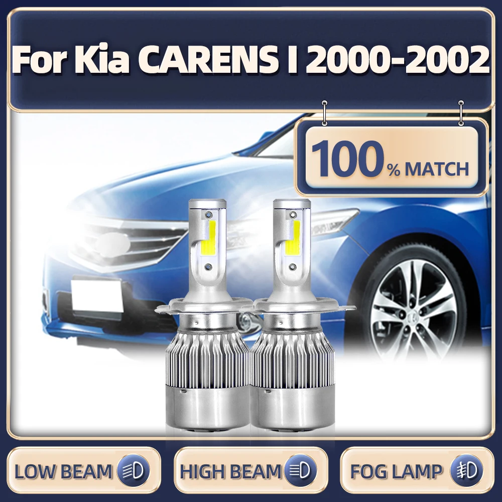 Canbus Led Lamp Turbo CSP Chip LED Headlight Bulbs 120W 20000LM Car Light 12V 6000K White For Kia CARENS I 2000 2001 2002
Canbus Led Lamp Turbo CSP Chip LED Headlight Bulbs 120W 20000LM Car Light 12V 6000K White For Kia CARENS I 2000 2001 2002