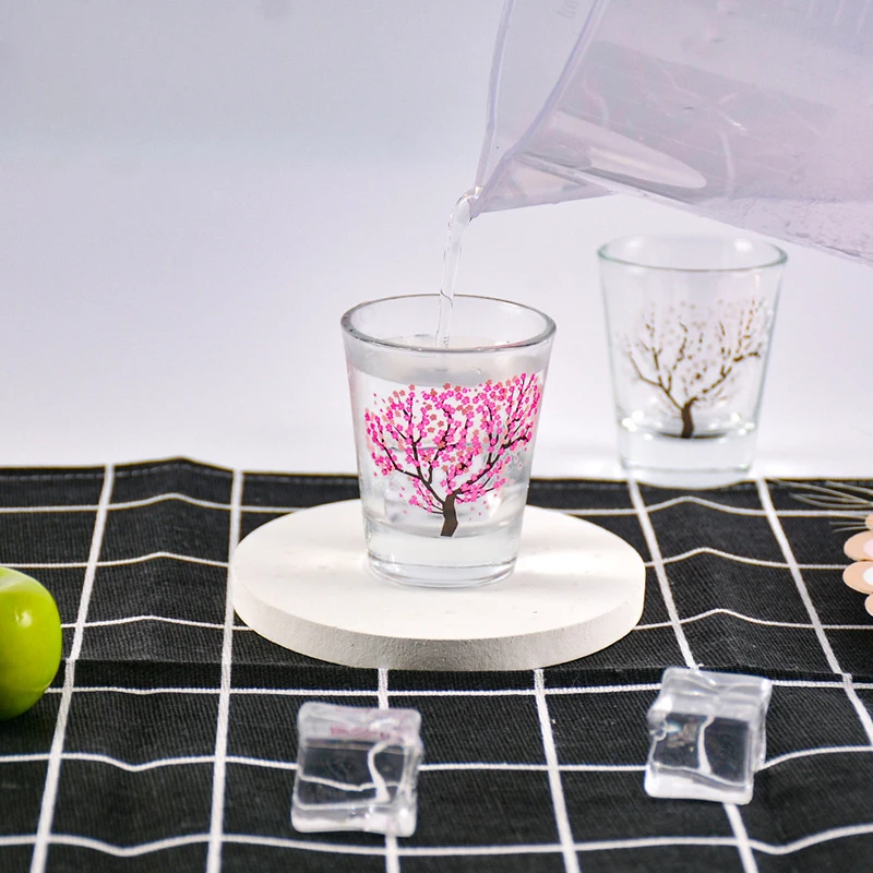 4Pcs/Set Temperature Change Color Vodka Shot Glasses Transparent Heat Resistant Small Glass Vodka Cup Bar Barware Set
4Pcs/Set Temperature Change Color Vodka Shot Glasses Transparent Heat Resistant Small Glass Vodka Cup Bar Barware Set