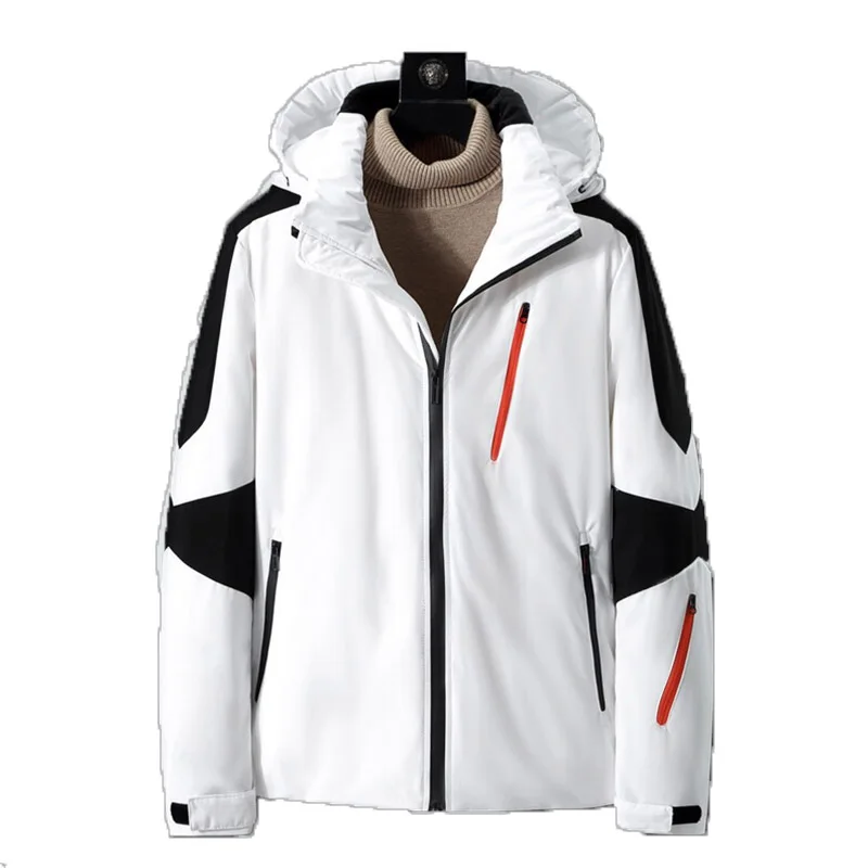2022 Winter New Down Jacket Men Detachable Short Zip Jacket White Duck Down Material Black White Contrast Design Threaded Cuffs.
2022 Winter New Down Jacket Men Detachable Short Zip Jacket White Duck Down Material Black White Contrast Design Threaded Cuffs.