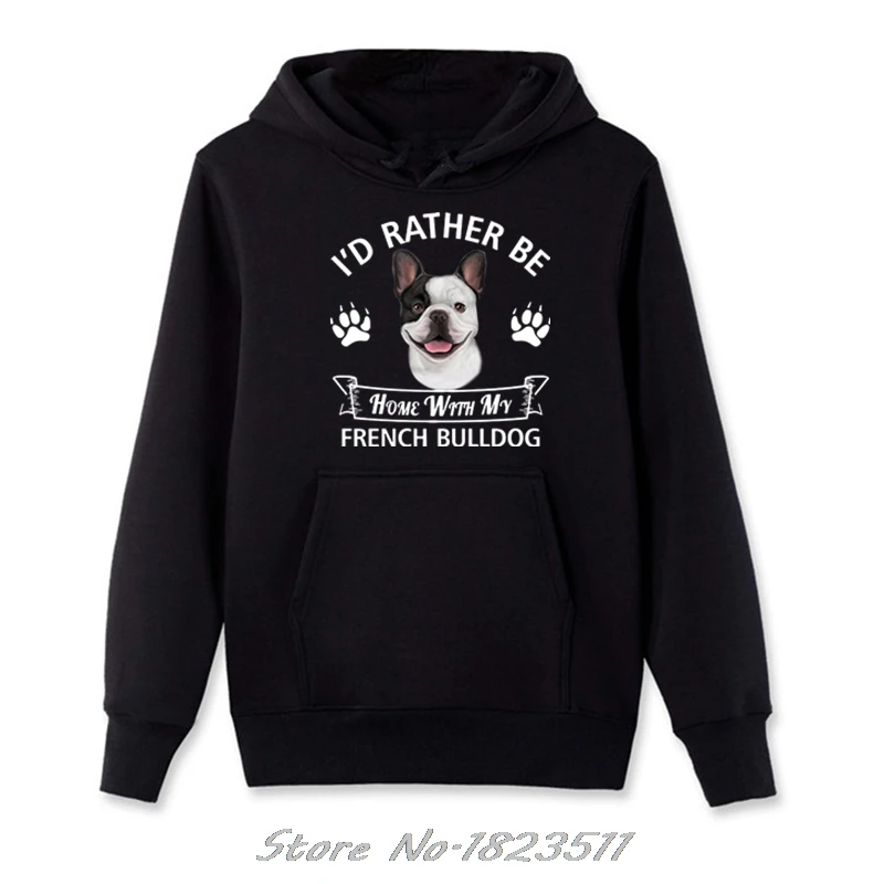 Fashion Sweatshirt Cool Tops Men Fleece French Bulldog Hoodie - I'D Rather Be Home With My French Bulldog Dog Gift Hoody Jacket
Fashion Sweatshirt Cool Tops Men Fleece French Bulldog Hoodie - I'D Rather Be Home With My French Bulldog Dog Gift Hoody Jacket