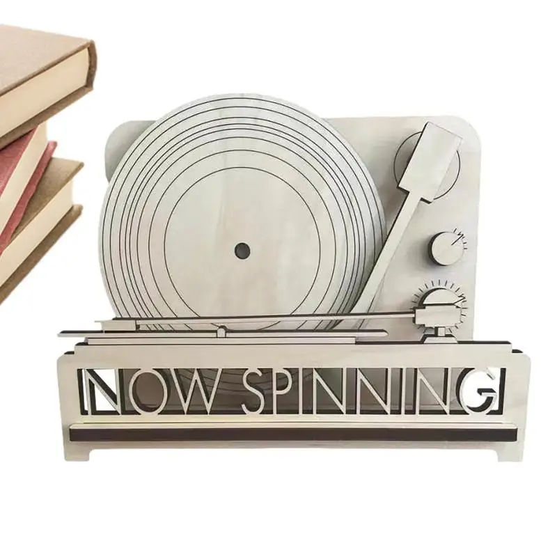 Record Stand Wood Vintage Tabletop Holders ForAlbums Minimalist Log Color Light Brown Organizer Home Decorative Ornaments
Record Stand Wood Vintage Tabletop Holders ForAlbums Minimalist Log Color Light Brown Organizer Home Decorative Ornaments