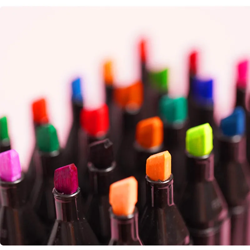 36 Colors Marker Set Two-headed Oil-based Student Children's Crayons Drawing Marker Pen Colorful Highlighters
36 Colors Marker Set Two-headed Oil-based Student Children's Crayons Drawing Marker Pen Colorful Highlighters