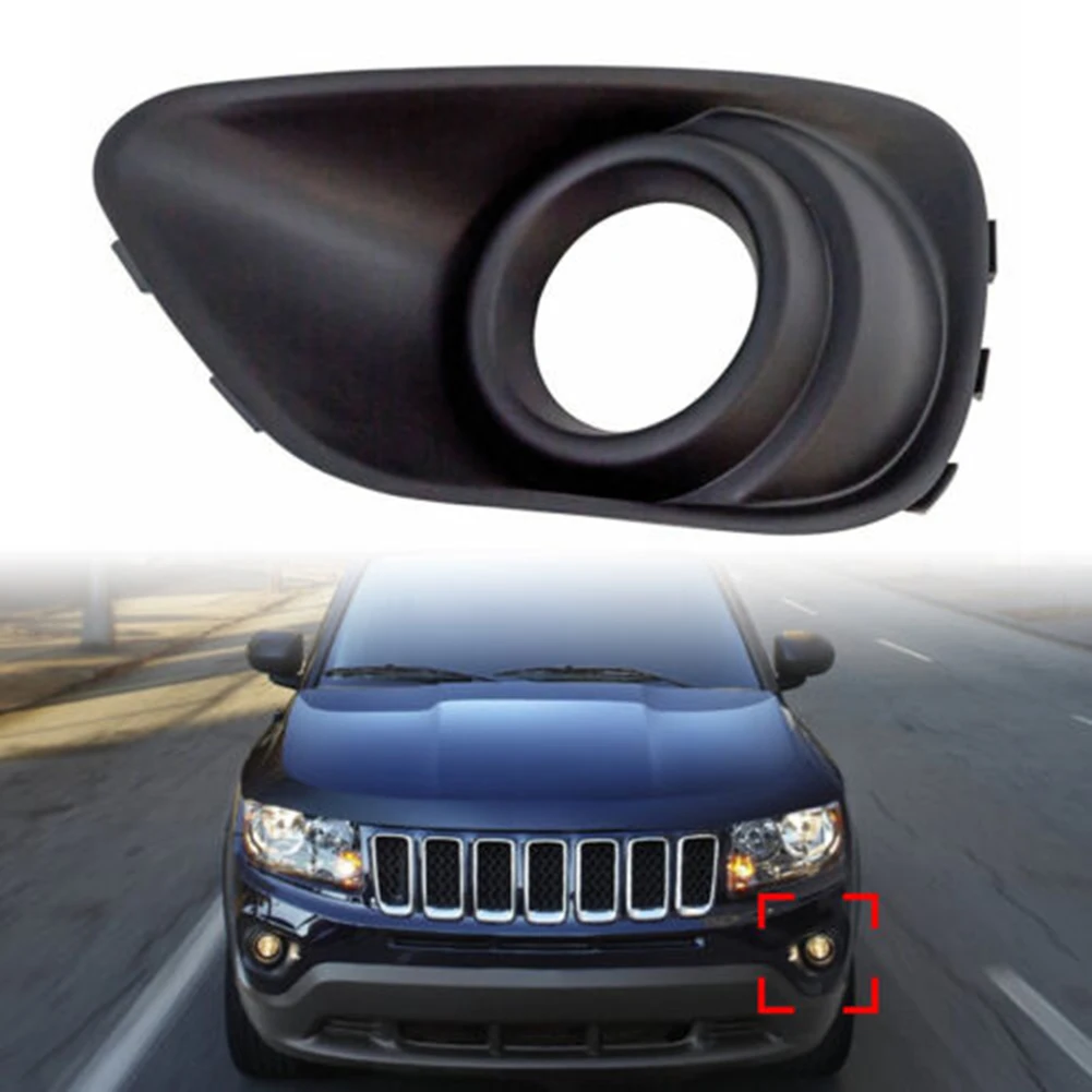68109871AA Car Black Left Side Front Bumpe Fog Light Lamp Bezels For Jeep For Compass 2011-2017 ABS Plastic Fog Lamp Frame Lamp
68109871AA Car Black Left Side Front Bumpe Fog Light Lamp Bezels For Jeep For Compass 2011-2017 ABS Plastic Fog Lamp Frame Lamp