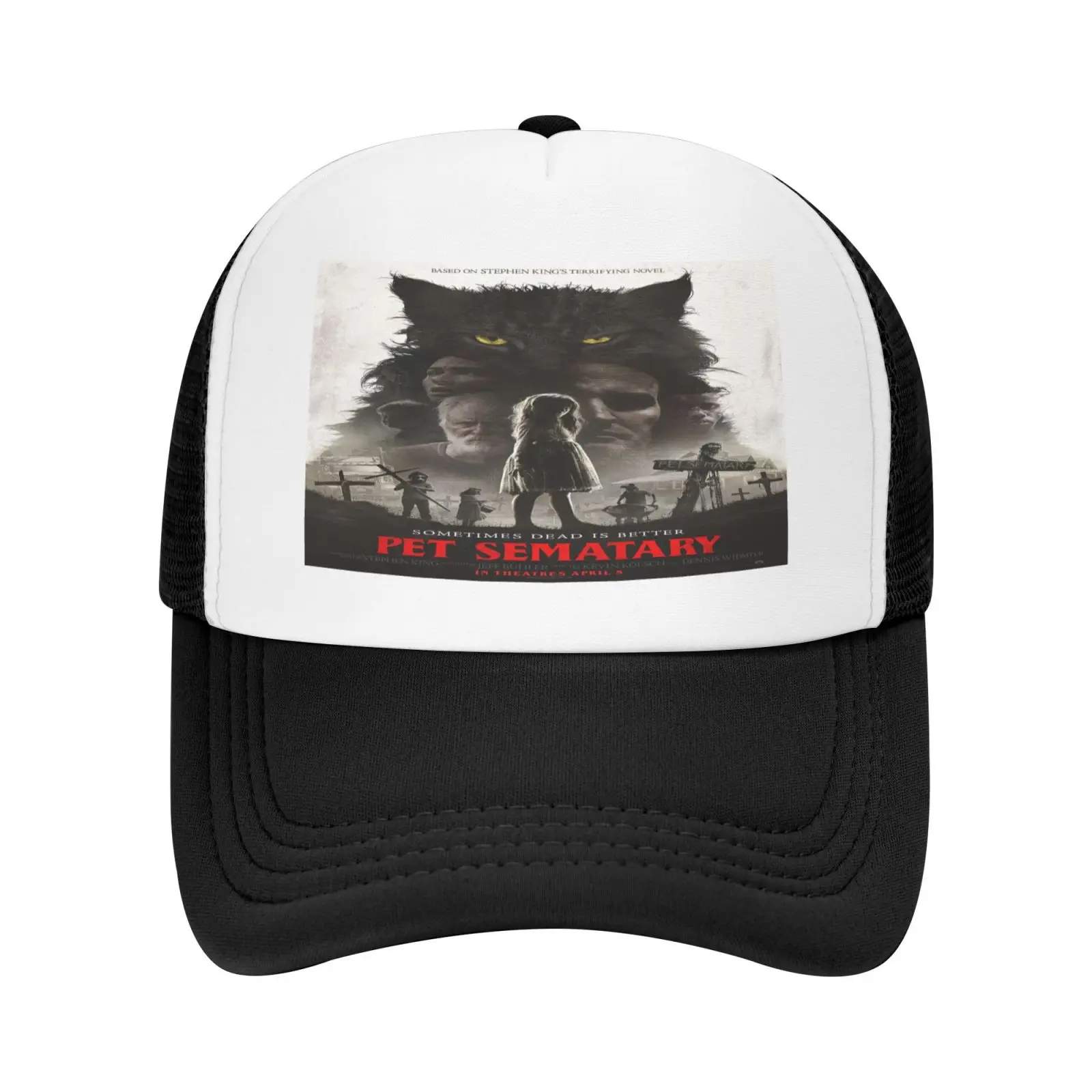 Pet Sematary 2019 Poster Small Large Cap Hats For Girls Golf Cap Summer Mens Cap Cowboy Cap For Boy Balaclava Man Custom Logo
Pet Sematary 2019 Poster Small Large Cap Hats For Girls Golf Cap Summer Mens Cap Cowboy Cap For Boy Balaclava Man Custom Logo