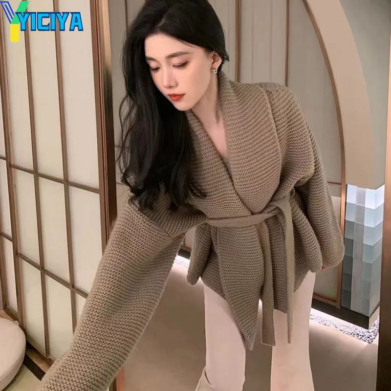 YICIYA Cardigan Womens Clothing Knitwears Korean fashion office lady Sweater Cardigans womens clothing new knitwear Tops female
YICIYA Cardigan Womens Clothing Knitwears Korean fashion office lady Sweater Cardigans womens clothing new knitwear Tops female