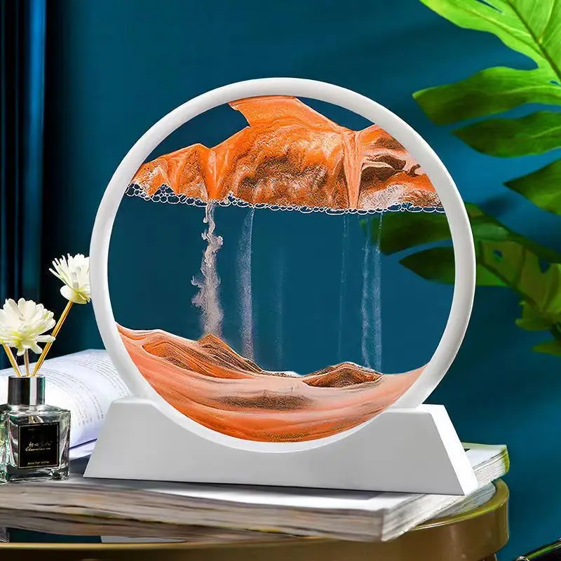 Creative 3D Moving Sand Art Nordic Oranment Liquid Hourglass Flowing Sand Sandscape Round Quicksand Painting Home Decor Gifts
Creative 3D Moving Sand Art Nordic Oranment Liquid Hourglass Flowing Sand Sandscape Round Quicksand Painting Home Decor Gifts