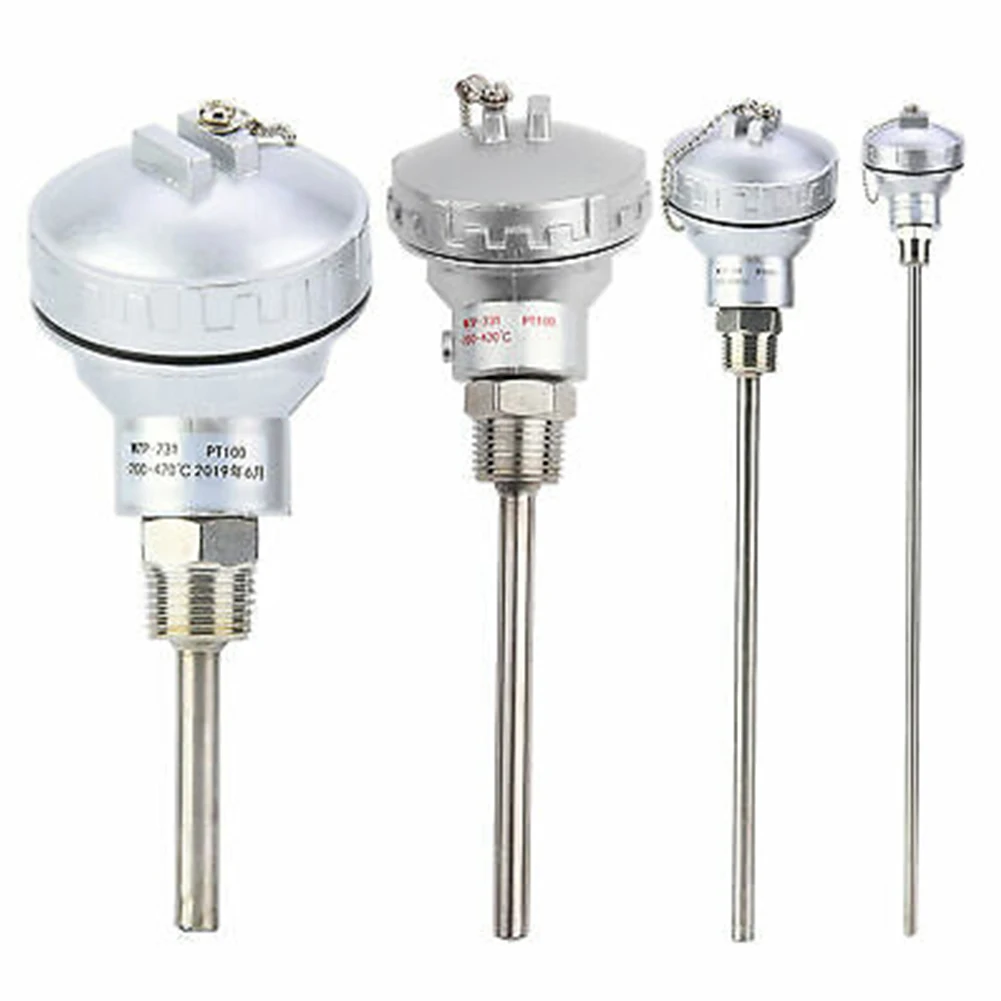 1PCS RTD PT100 Temperature Sensor Probe 1/2" NPT Thread Thermocouple Terminal Head 50/100/200/400 Optional
1PCS RTD PT100 Temperature Sensor Probe 1/2" NPT Thread Thermocouple Terminal Head 50/100/200/400 Optional