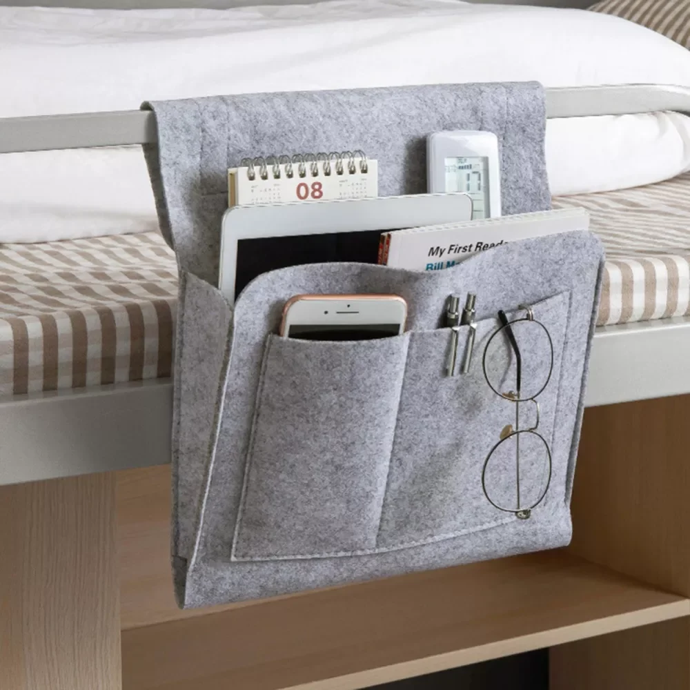 NEW2023 Felt Bedside Storage Organizer Anti-slip Bag Bed Sofa Side Holder Pouch Hanging Couch Storage Organizer Bed Holder Pocke
NEW2023 Felt Bedside Storage Organizer Anti-slip Bag Bed Sofa Side Holder Pouch Hanging Couch Storage Organizer Bed Holder Pocke