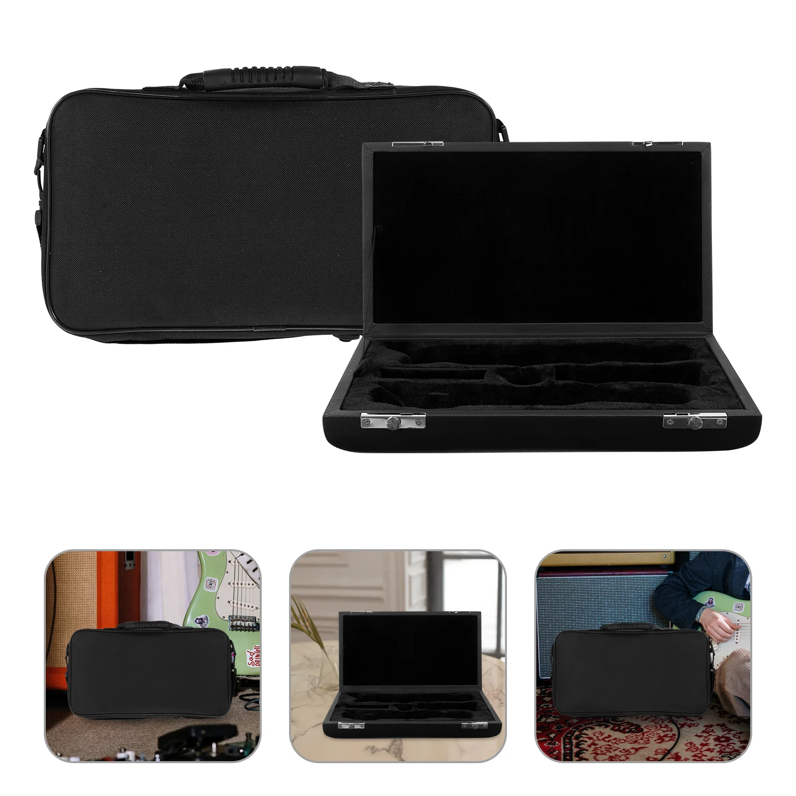 1 Set of Practical Oboe Cases Portable Cases and Cases Two Pieces Set (Black)
1 Set of Practical Oboe Cases Portable Cases and Cases Two Pieces Set (Black)